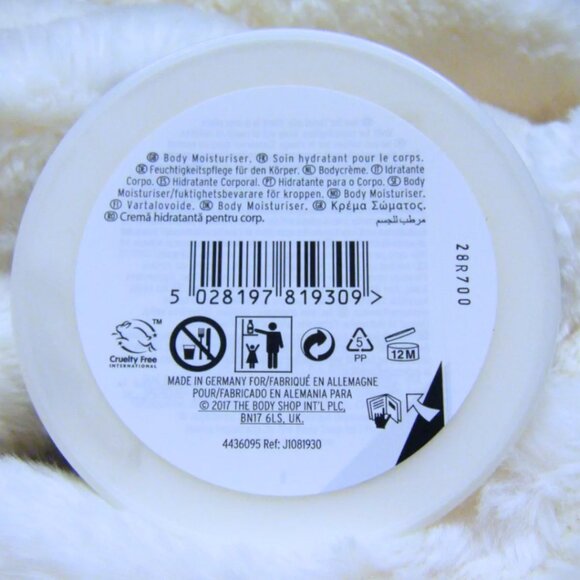 HTF! The BODY SHOP " PINITA COLADA " BODY BUTTER 200ml Cream - Picture 3 of 6